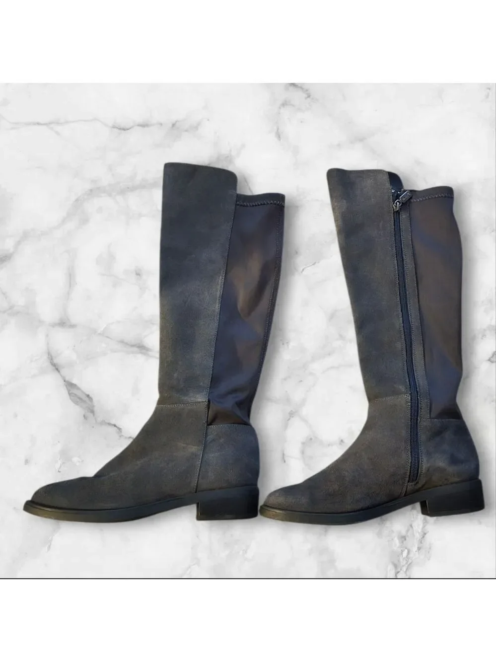 Blondo Over the Knee Boots in Grey Women's Size 8.5 8-1/2